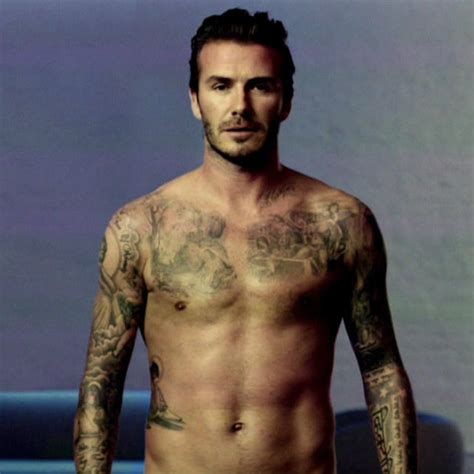 David Beckham Frontal Nude